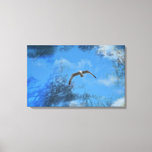 Die Möwe Leinwanddruck