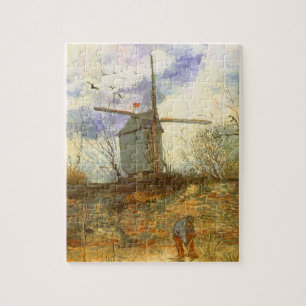 Die Mühle Galette von Vincent van Gogh, Windmühlen