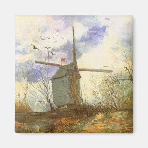 Die Mühle Galette von Vincent van Gogh, Windmühlen Magnet