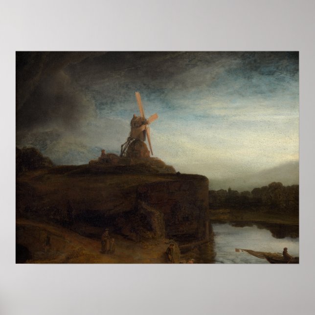 Die Mühle Poster (Vorne)