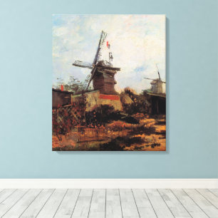 Die Mühle von Blute Fin von Vincent van Gogh Leinwanddruck