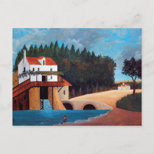 Die Mühle von Henri Rousseau Postkarte