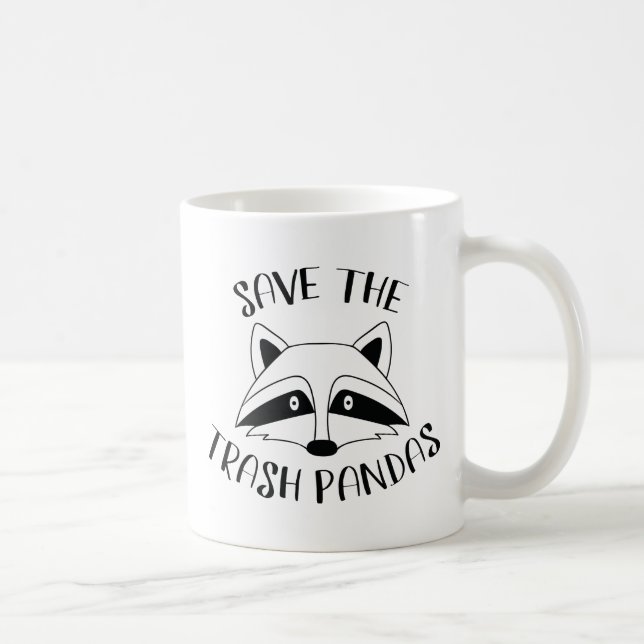 Die Müllpandas gerettet Kaffeetasse (Rechts)