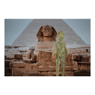 Die Mumie entkommt Ägypten. Halloween Poster