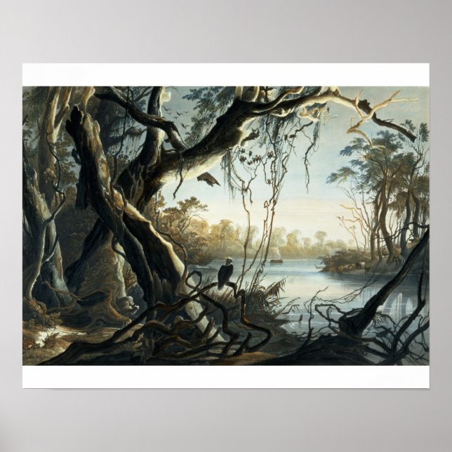 Die Mündung des Fox River, Indiana, Platte 5 von Poster (Vorne)