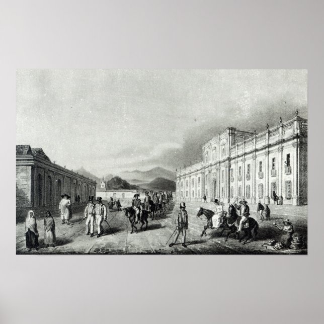 Die Münze von Santiago Poster (Vorne)
