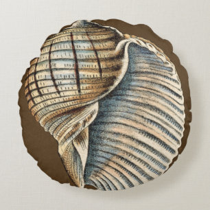 Die Muscheln der kleinen Meerjungfrau Rundes Kissen