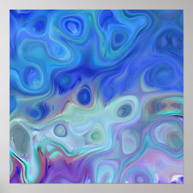 Die Muse abstrakt 3 Poster (Vorne)