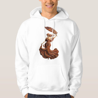 "Die Muse der Fluidität" – Künstlerische Feder Göt Hoodie