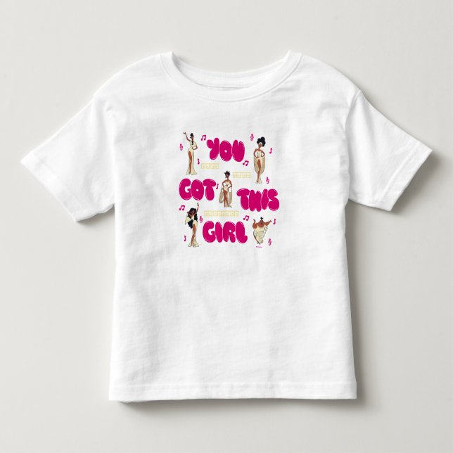 Die Musen - Du schaffst das Mädchen Toddler T-Shir Kleinkind T-shirt (Vorderseite)