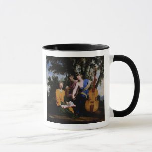 Die Musen Melpomene, Erato und Polymnia, 1652-55 Tasse