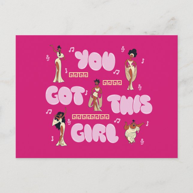 Die Musen - You Got This Girl Postkarte (Vorderseite)
