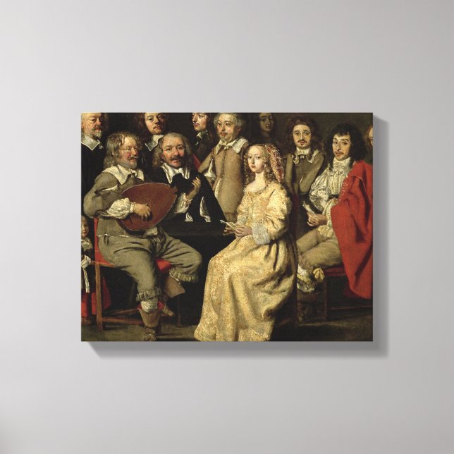 Die Musical-Wiedersehen, 1642 Leinwanddruck (Vorderseite)