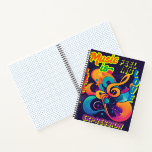 Die Musik Notizbuch