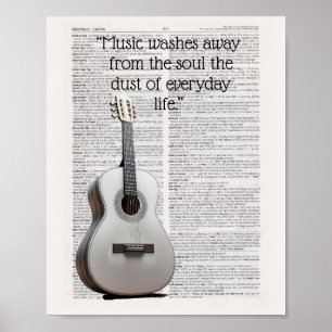 "Die Musik wäscht vom Soul den Staub ab Poster