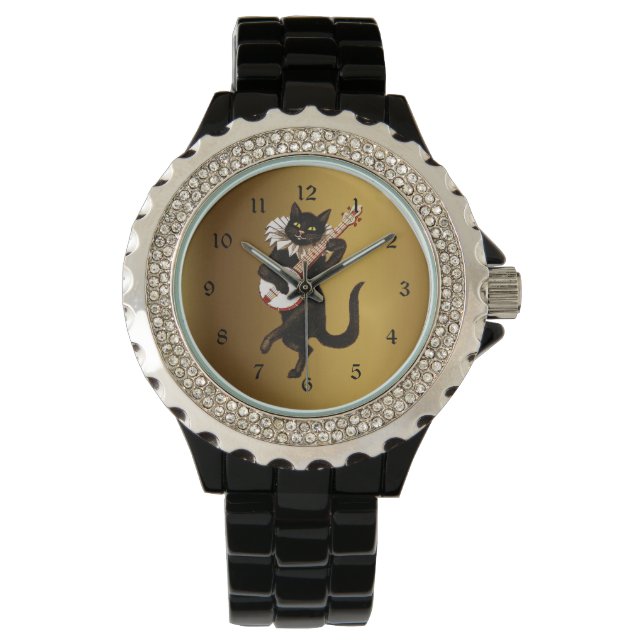 Die Musikkatze, Armbanduhr (Vorderseite)