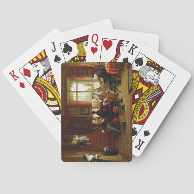 Die Musikstunde Spielkarten (Rückseite)
