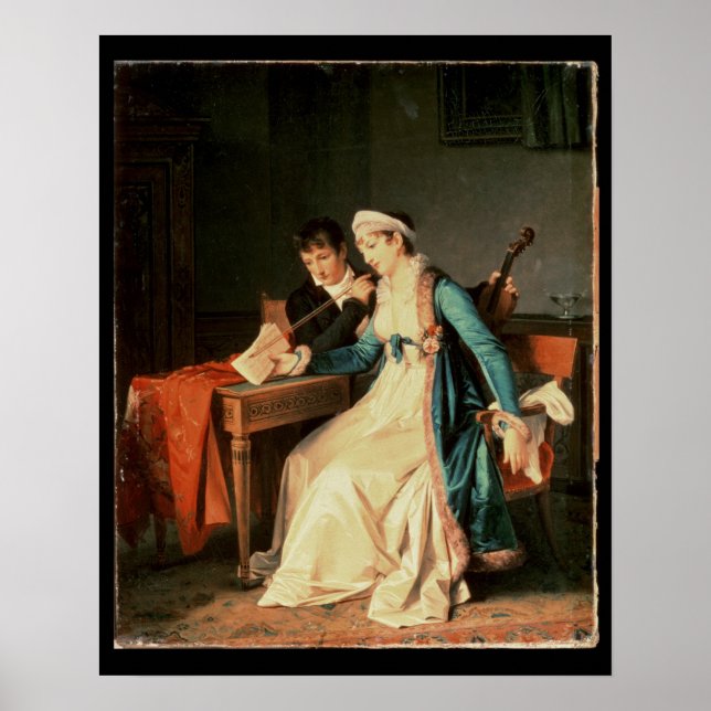 Die Musikstunde von 1790 Poster (Vorne)