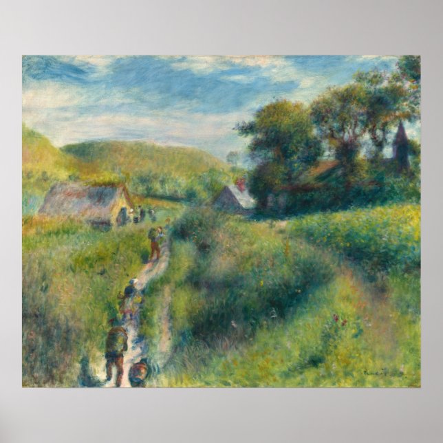 Die Mussel Harvest - Auguste Renoir Kunst Poster (Vorne)