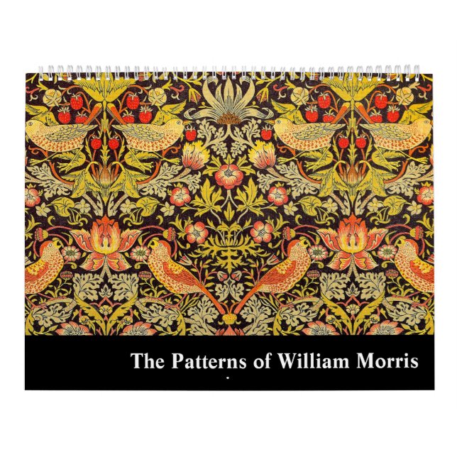 Die Muster von William Morris Kalender (Titelbild)