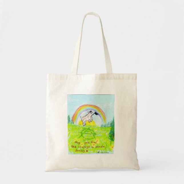 Die mutige Tasche der Herzanarchisten (Vorne)