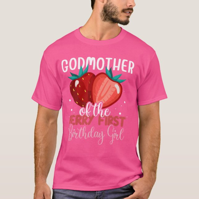 Die Mutter der Familie Berry First Birthday Girl T-Shirt (Vorderseite)