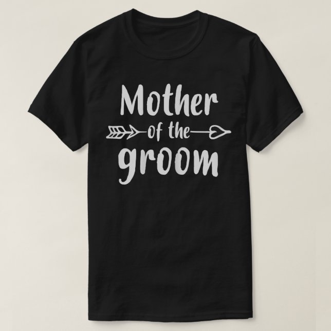 Die Mutter der Groom-Geschenke von der Sohn-Braut  T-Shirt (Design vorne)