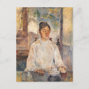 Die Mutter der Künstlerin Postkarte