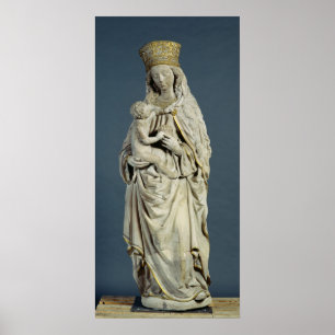 Die Mutter des Gottes mit dem Säugling Christus, Poster