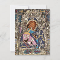 Die Mutter Gottes Wladimirskaja-orthodoxe Icon