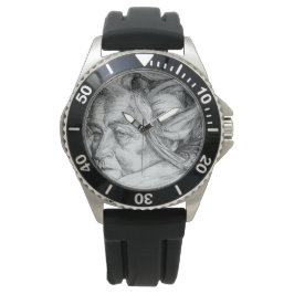 Die Mutter (von Umberto Boccioni) Armbanduhr
