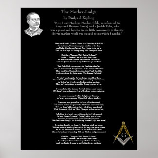 Die Mutterlodge - Kipling Poster