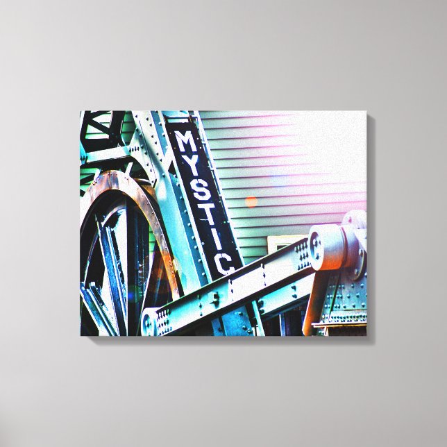 Die mystische Brücke, wie ich sie sehe Leinwanddruck (Vorderseite)