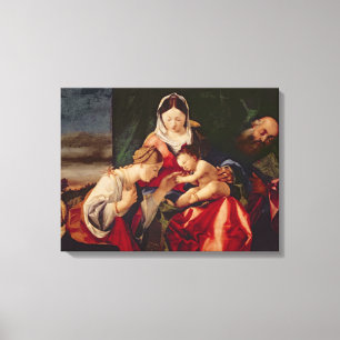 Die mystische Ehe der Heiligen Catherine, 1505/8 Leinwanddruck
