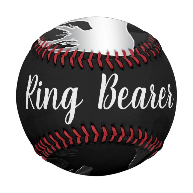 Die mystische Einhornhochzeit (Ringträger) Baseball (Rückseite)