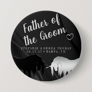 Die mystische Einhornhochzeit (Vater des Bräutigam Button
