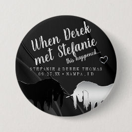 Die mystische Einhornhochzeit (wenn sich Ehemann t Button