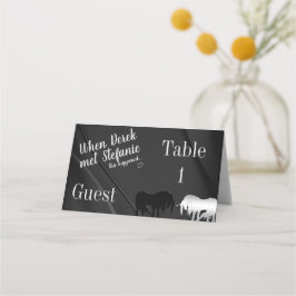 Die mystische Einhornhochzeit (wenn sich Ehemann t Platzkarte