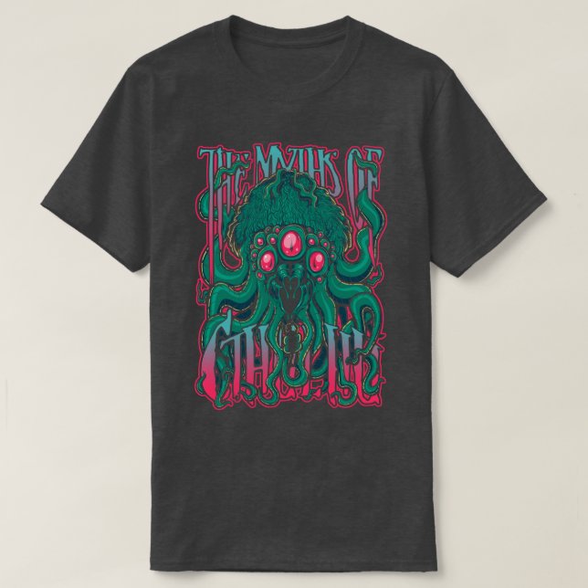 Die Mythen von Cthulhu T-Shirt (Design vorne)
