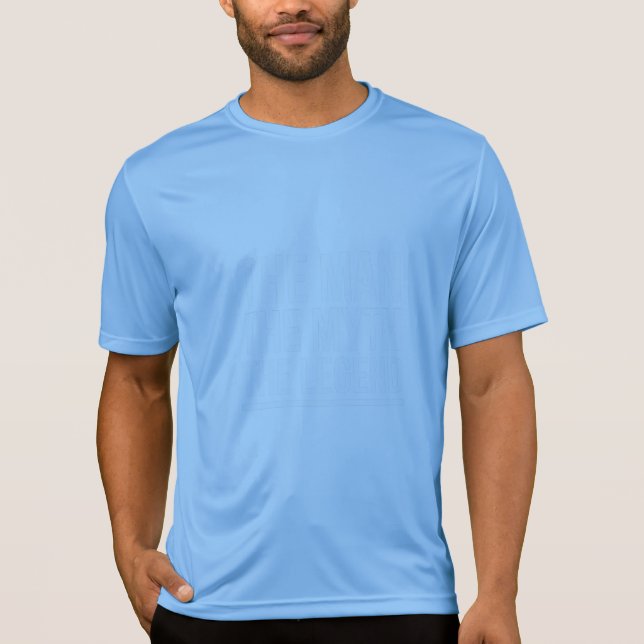 Die Mythos-Legende lustige Sprüche weiß T-Shirt (Vorderseite)