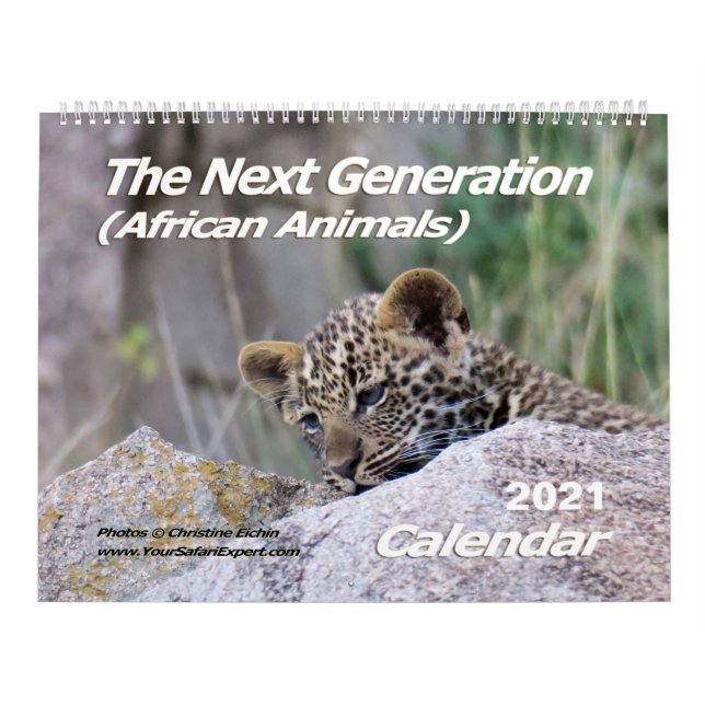 Die nächste Generation (afrikanische Tiere) (zwei  Kalender (Titelbild)
