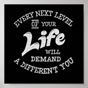 Die nächste Lebensebene wird anders sein müssen Poster
