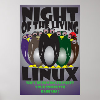Die Nacht der lebenden Pinguine Poster