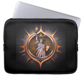 Die Nacht der Lichter der Freiheit Laptopschutzhülle