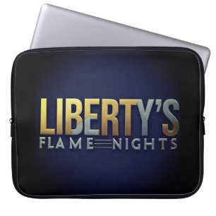 Die Nacht der Lichter der Freiheit Laptopschutzhülle