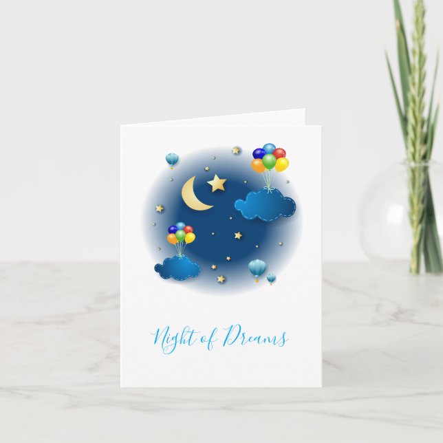 Die Nacht der Träume Karte (Vorderseite)