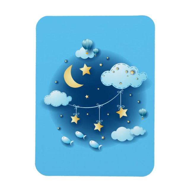 Die Nacht der Träume Magnet (Vertikal)