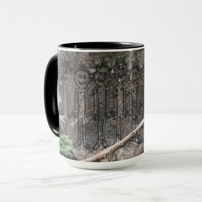 Die Nacht der Wandergler Tasse (Vorderseite Links)