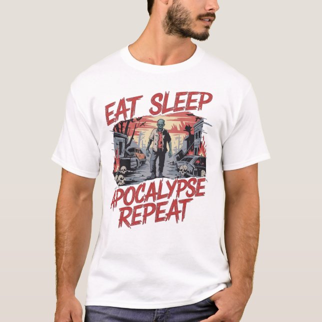 Die Nacht des lebendigen toten FanArt-T - Shirt (Vorderseite)