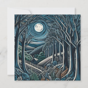 Die Nacht im Wald Karte